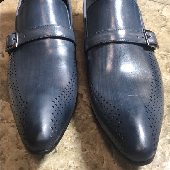 ENCORE, FIESSO Shoes Nwb Fiesso Encore Genuine Leather Grey Shoe